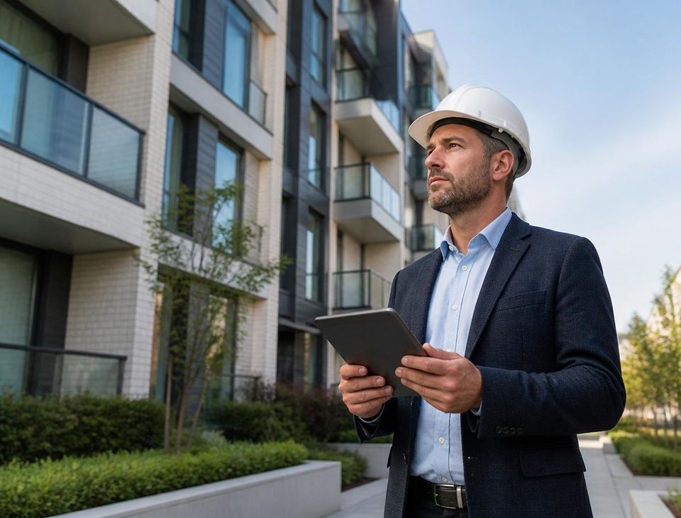 Ruhiges Markenbild für Consulting und Facility Management